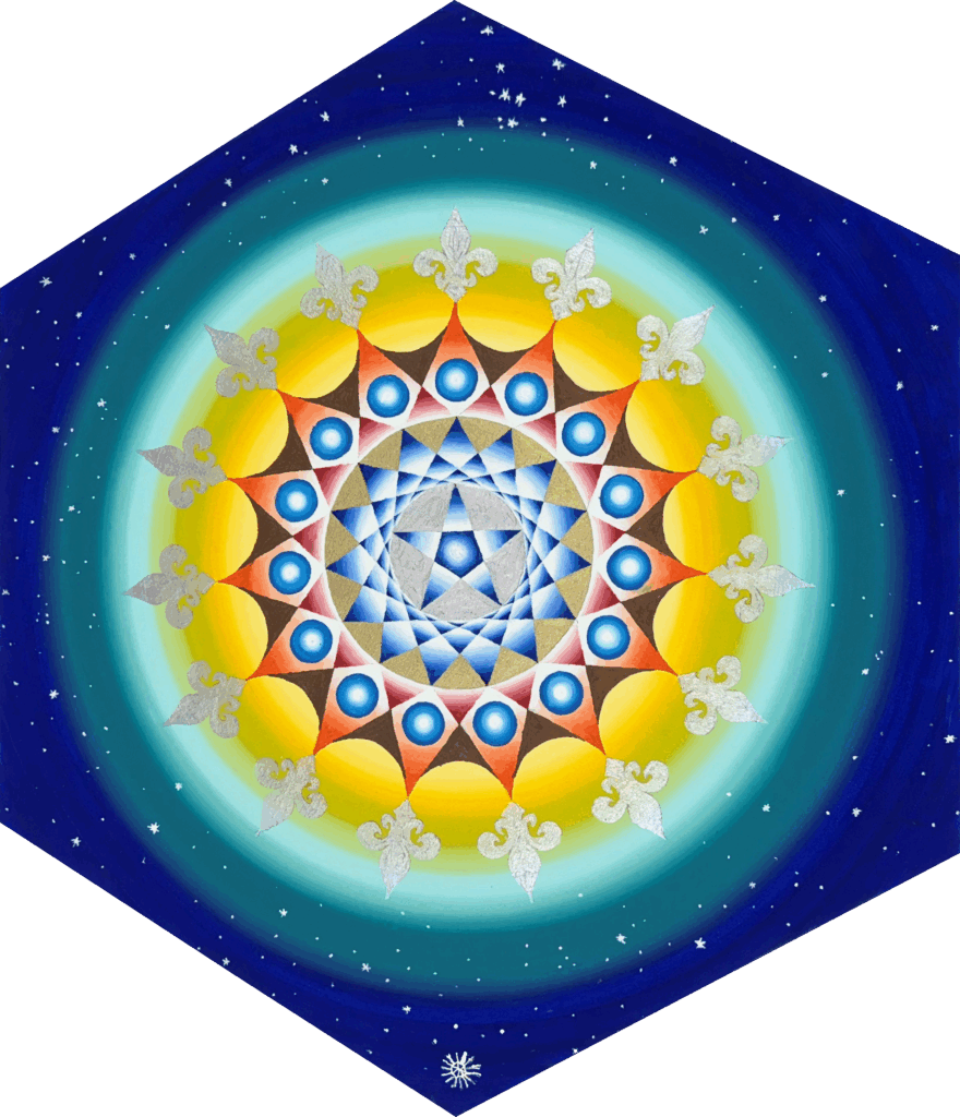 OPPORTUNITÉS peinte par Raymond Hébert, le Peintre des Étoiles pour madame Ginette Reno.